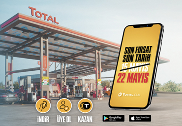 Club TotalEnergies İle Tek Seferde 250 TL ve Üzeri İkinci Akaryakıt Alımınıza 50 TL Yakıt Puan Hediye!