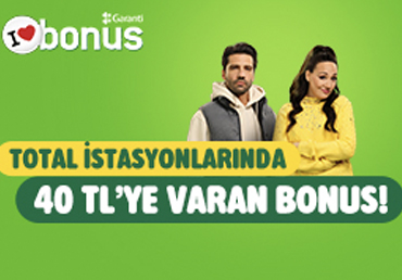 TotalEnergies İstasyonlarında 40 TL Bonus Hediye!