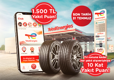 Lastiğiniz Bridgestone & Lassa'dan Yakıt Puanınız Club'dan!