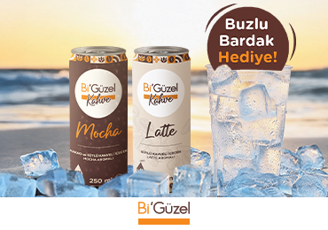 Bi’Güzel Soğuk Kahve Alana Buzlu Bardak Bedava!