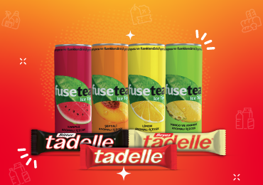 Fuse Tea 330 ml Çeşitleri + Tadelle 30 gr Çeşitleri Sadece 50 TL