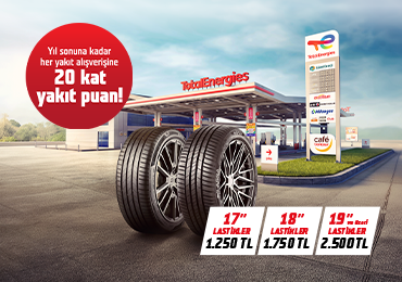 Lassa & Bridgestone’dan TotalEnergies İstasyonlarında Geçerli 2.500 TL’ye Varan Yakıt Puan Hediye!