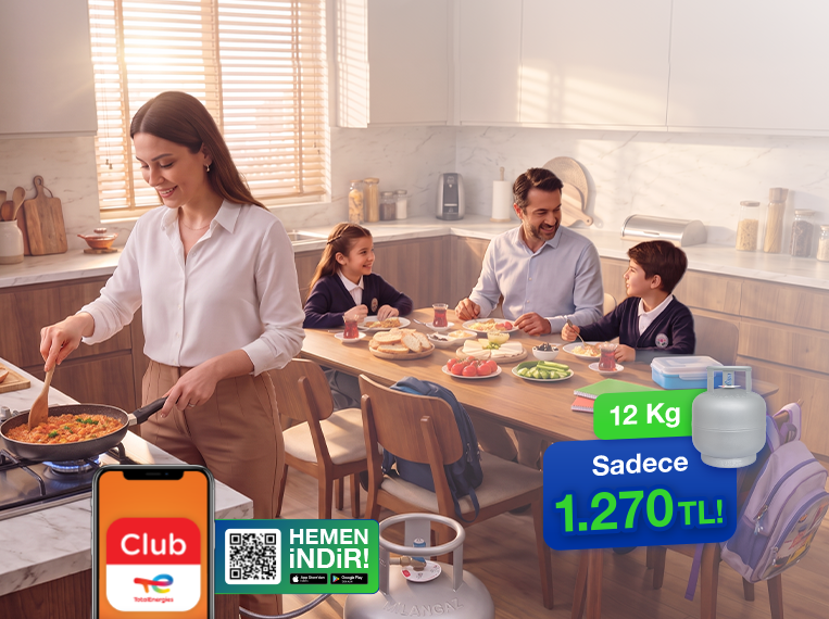 Şehre Dönüşte Club TotalEnergies Üyelerine Milangaz Tüpgaz Avantajı!